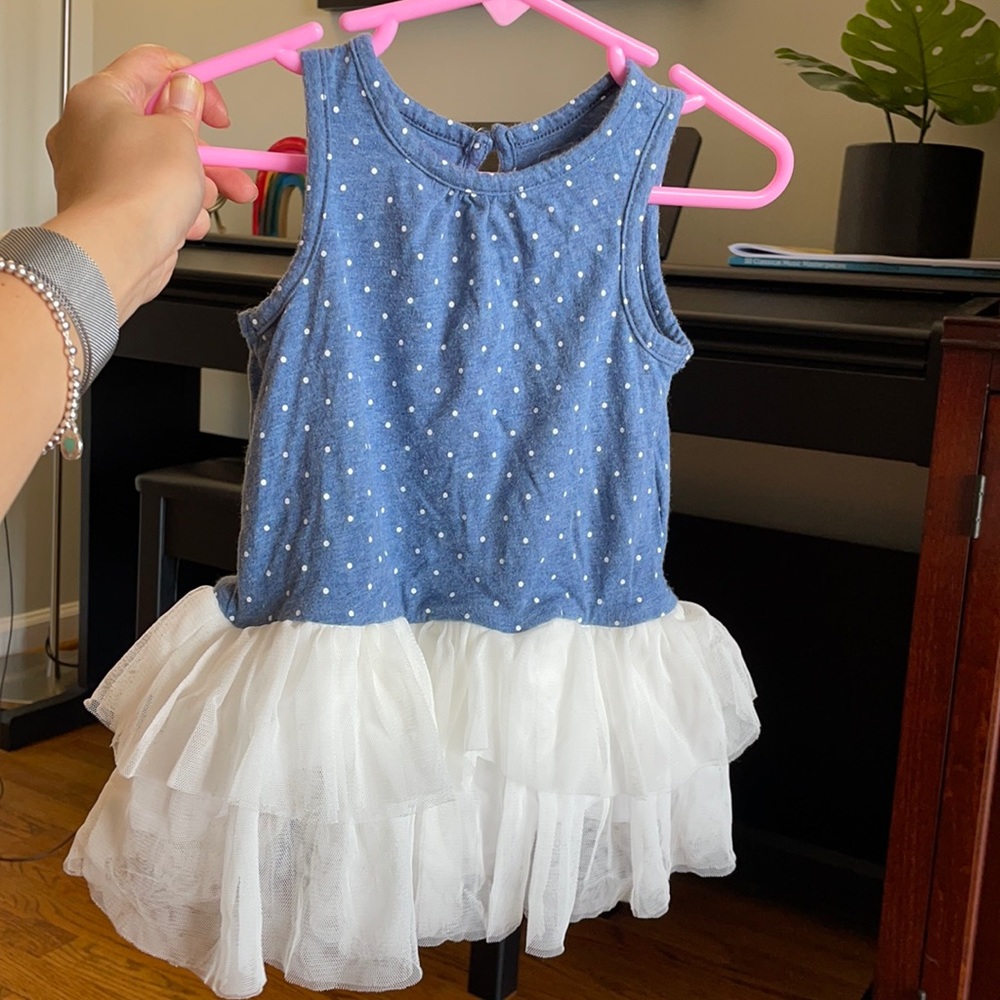 Gap | Baby Tulle Polka Dot Onesie Dress